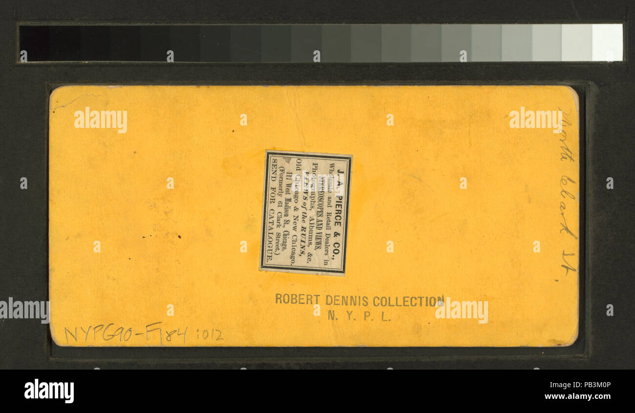 1117 North Clark Street (NYPL B11707461-G90F184 012B) Foto Stock