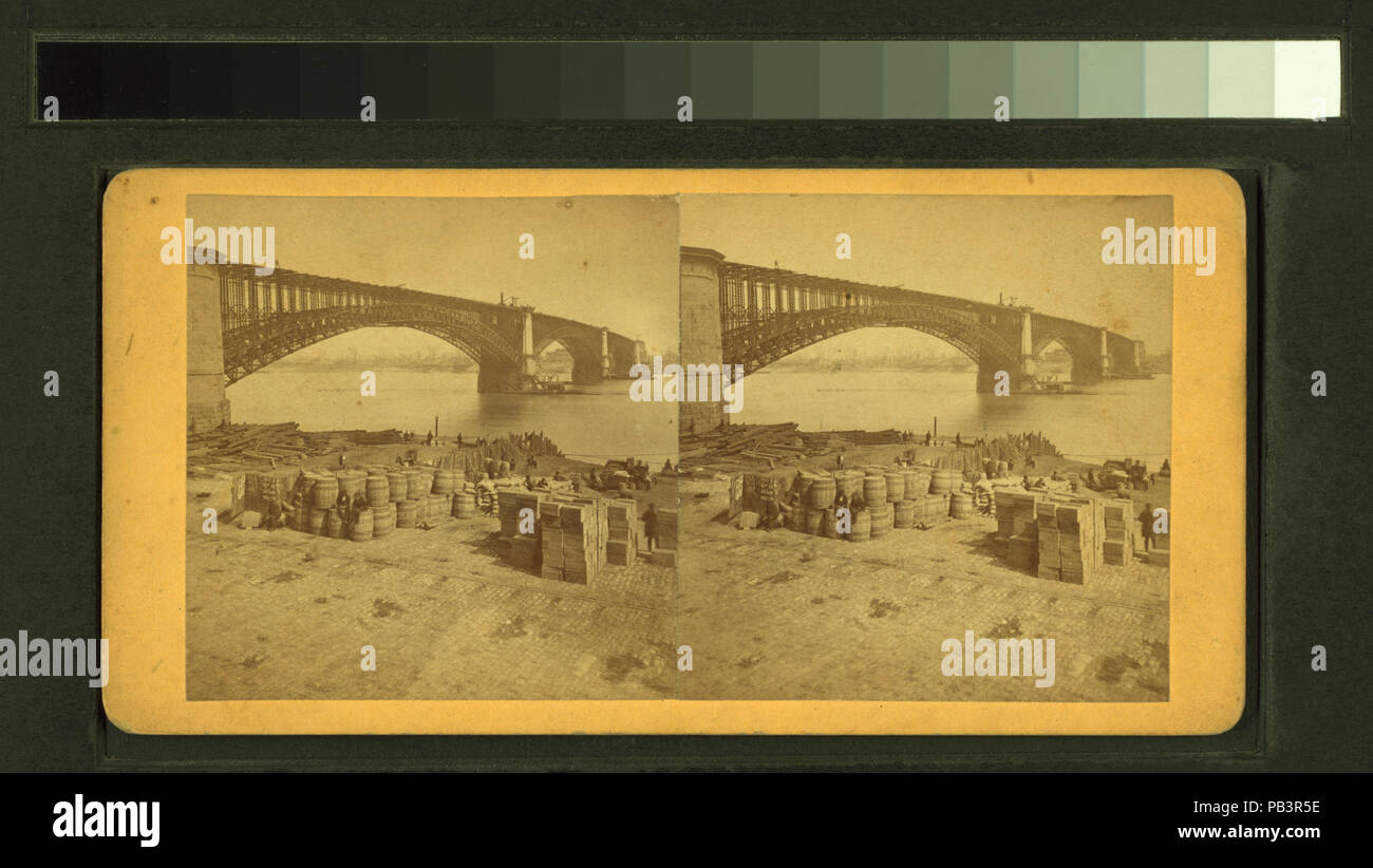 1618 il ponte dal piede di Washington ave (NYPL B11707635-G90F439 008F) Foto Stock
