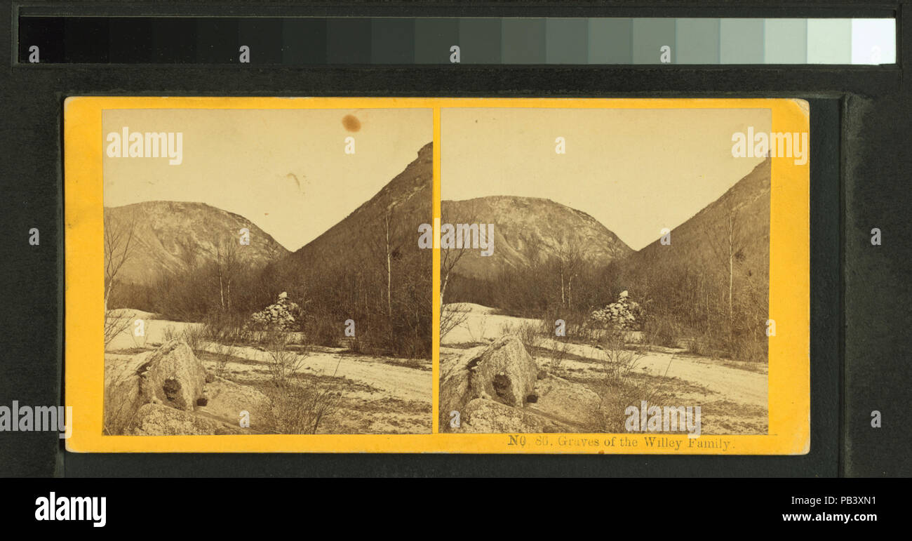 727 tombe della famiglia Wiley (NYPL B11708022-G91F017 numero di serie 078F) Foto Stock