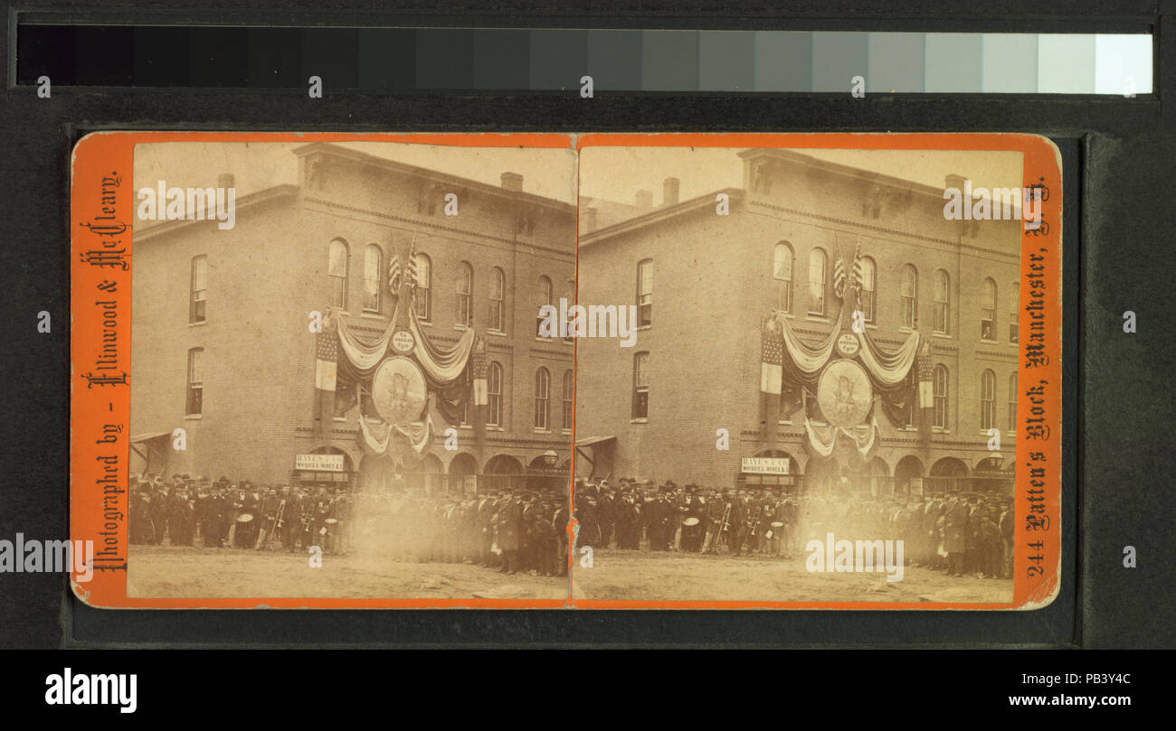 732 Gruppo di musicisti (NYPL B11708001-G91F015 020F) Foto Stock