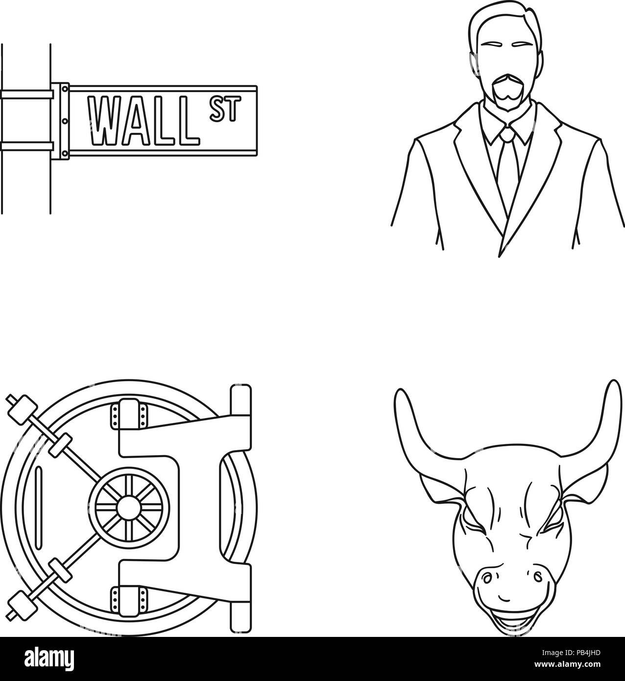 Banca,banchiere,bull,azienda,imprenditore,raccolta,CAMBIO,finanza,fondi,gold.ricarica,icona,immagine,index,isolato,logo,soldi,contorno,profitto,cassaforte,impostare,segno,store,street,il simbolo,vettore,wall,ricchezza,web, Vettori vettore , Illustrazione Vettoriale