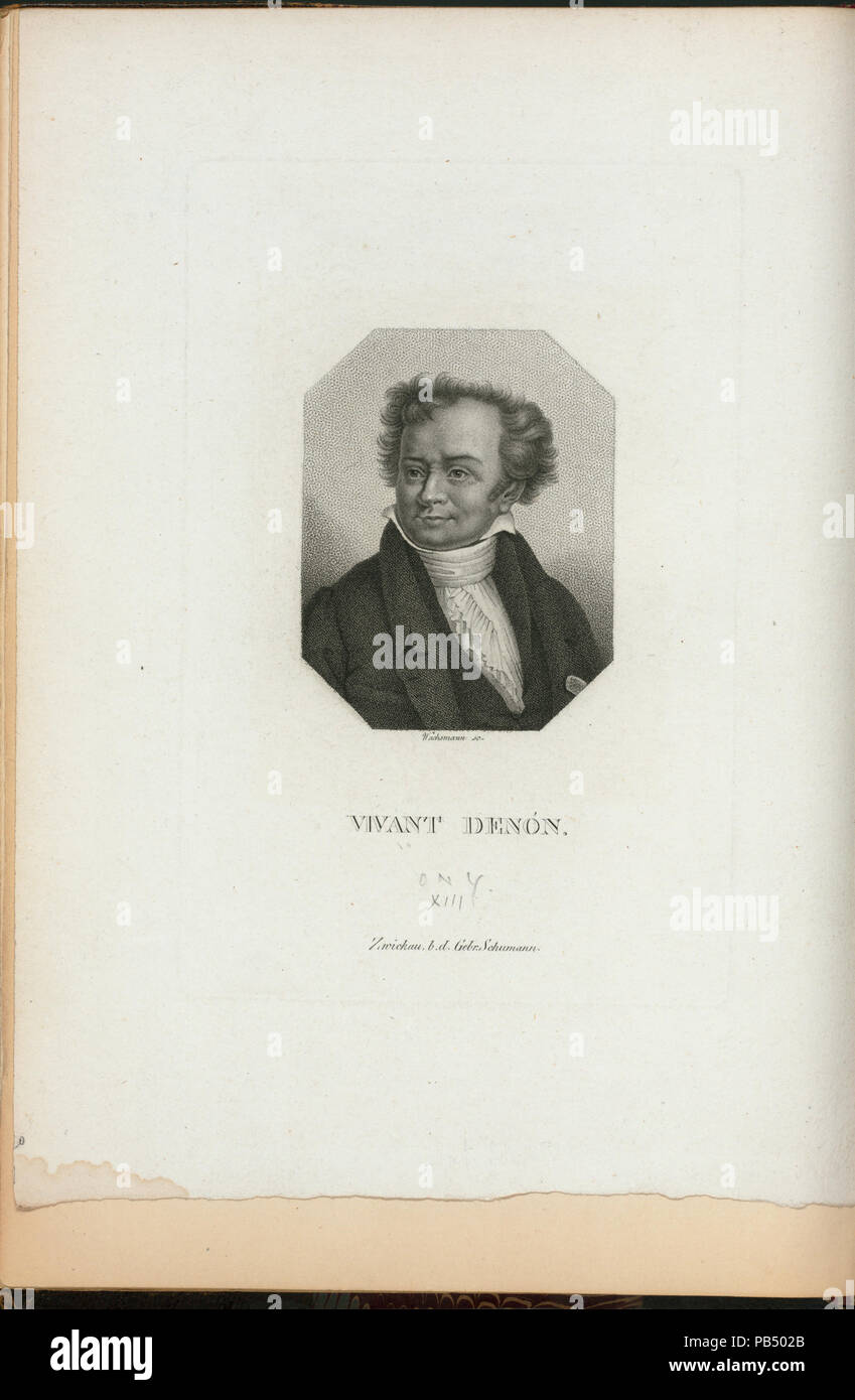1822 Vivant Denon (NYPL ADE-255551-430613) Foto Stock