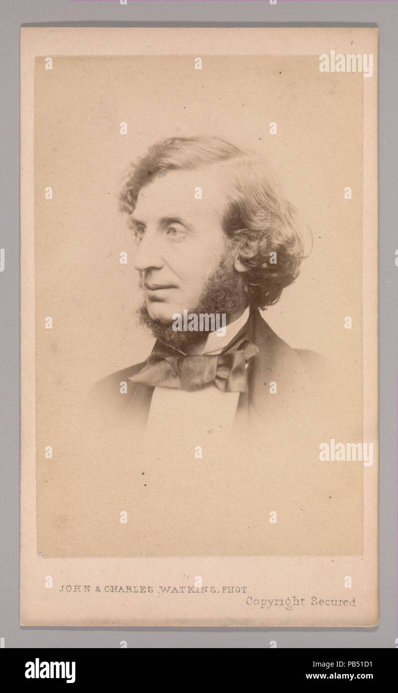 [Matteo nobile]. Dimensioni: circa 10,2 x 6,3 cm (4 x 2 1/2 in.). Studio fotografico: John e Charles Watkins (British, attivo 1867-71). Data: 1860s. Museo: Metropolitan Museum of Art di New York, Stati Uniti d'America. Foto Stock