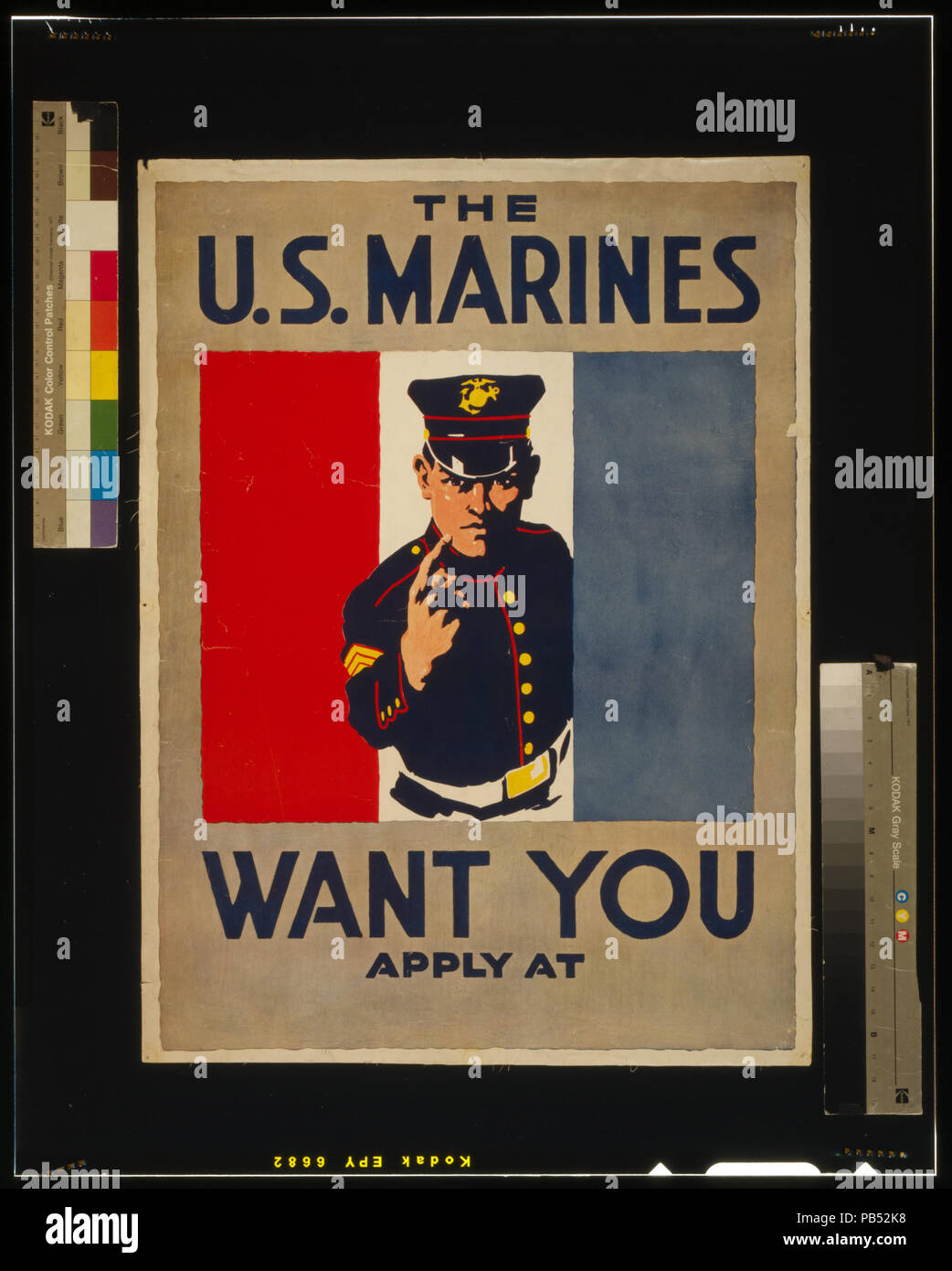 1709 U.S. Marines vuoi LCCN2002709061 Foto Stock