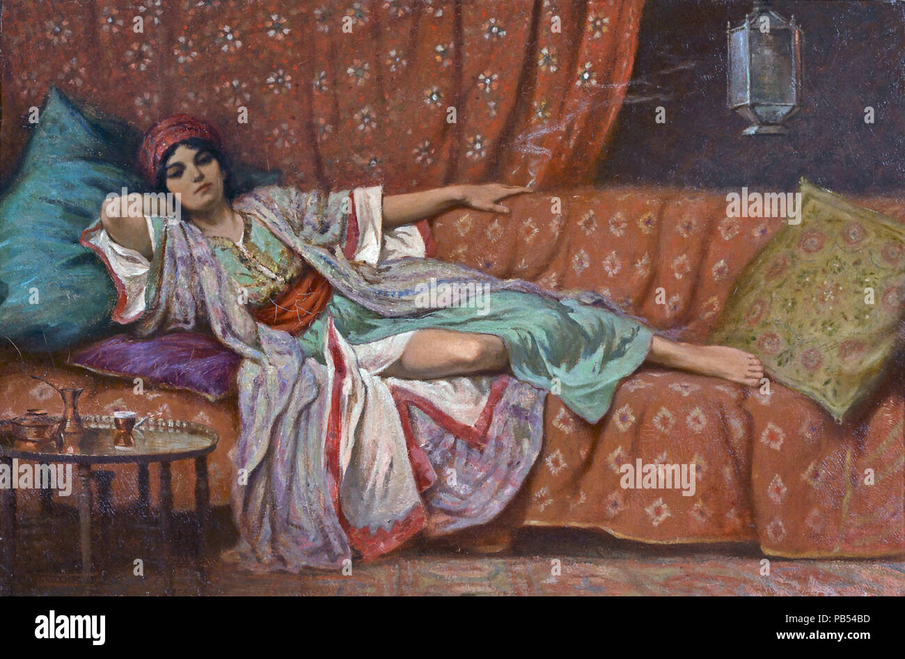 Kelly Robert George Talbot - Le Harem Favorite Foto Stock