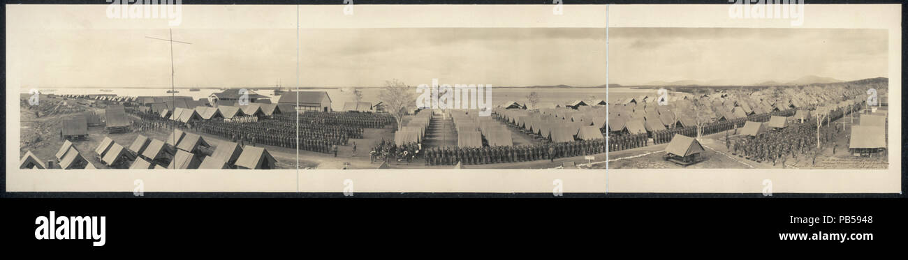 1785 U.S. Marines Camp Meyer LCCN2007664362 Foto Stock