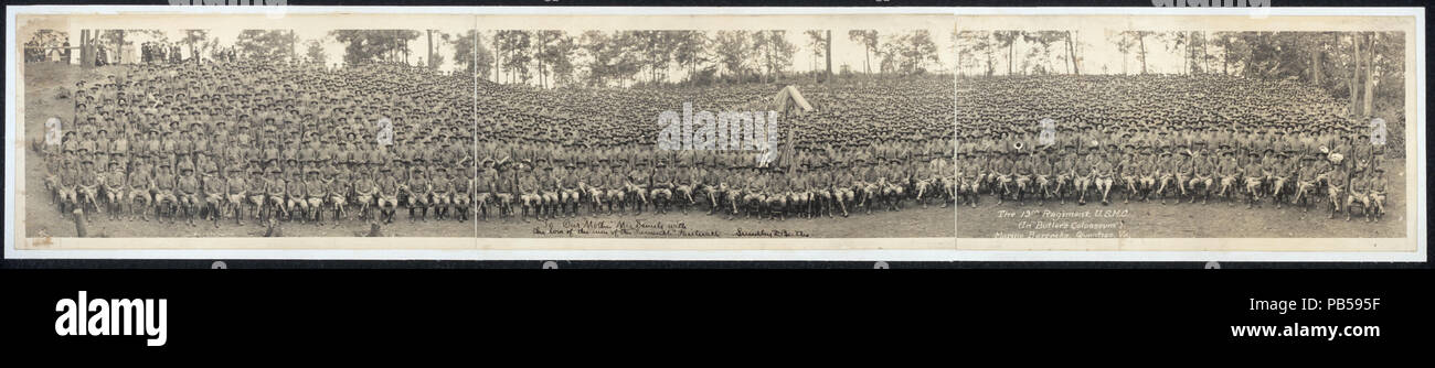 1610 XIII reggimento, U.S.M.C., (in "Butler's Colosseo"), caserma Marini, Quantico, Va LCCN2007664364 Foto Stock