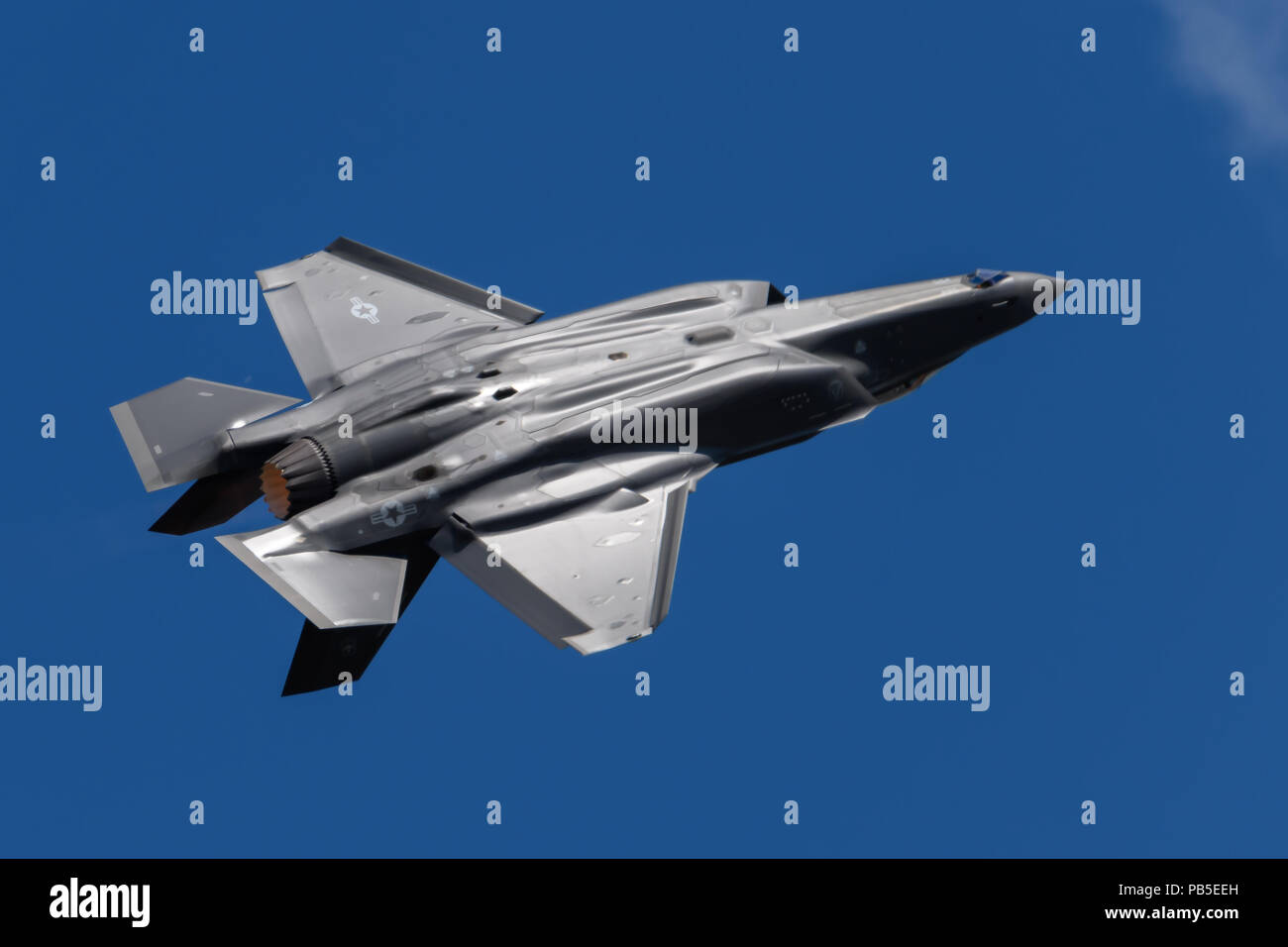 F-35 Stealth aeromobili presso il Royal International Air Tattoo, Luglio 2018 Foto Stock