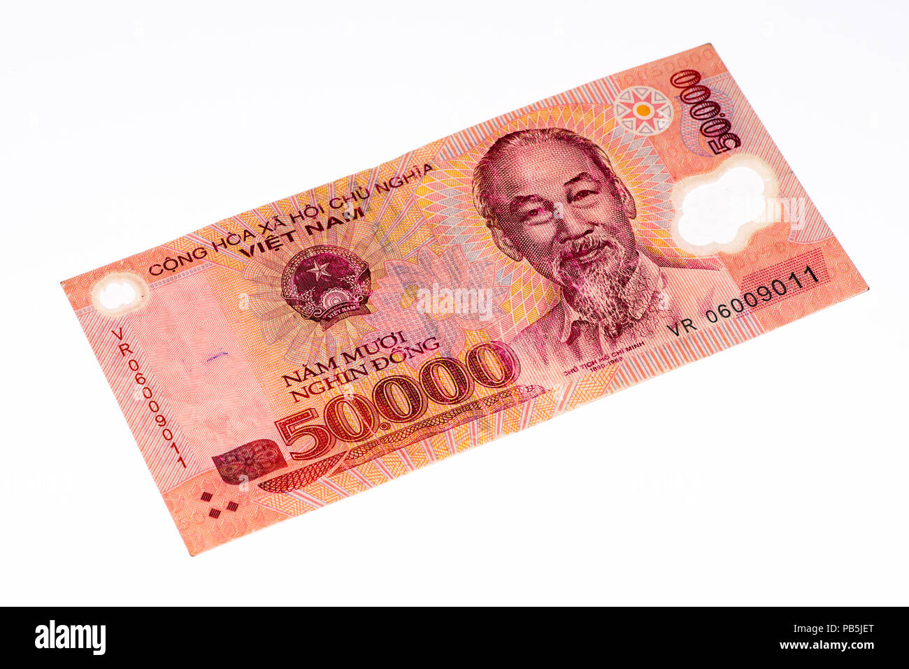 50000 dong nota banca del Vietnam. Dong è la valuta nazionale del Vietnam  Foto stock - Alamy