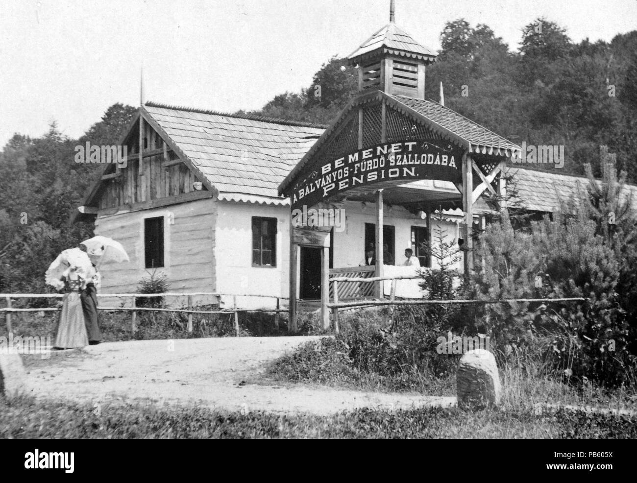 1268 la Romania, Baile Bálványos Fortepan 2877 Foto Stock