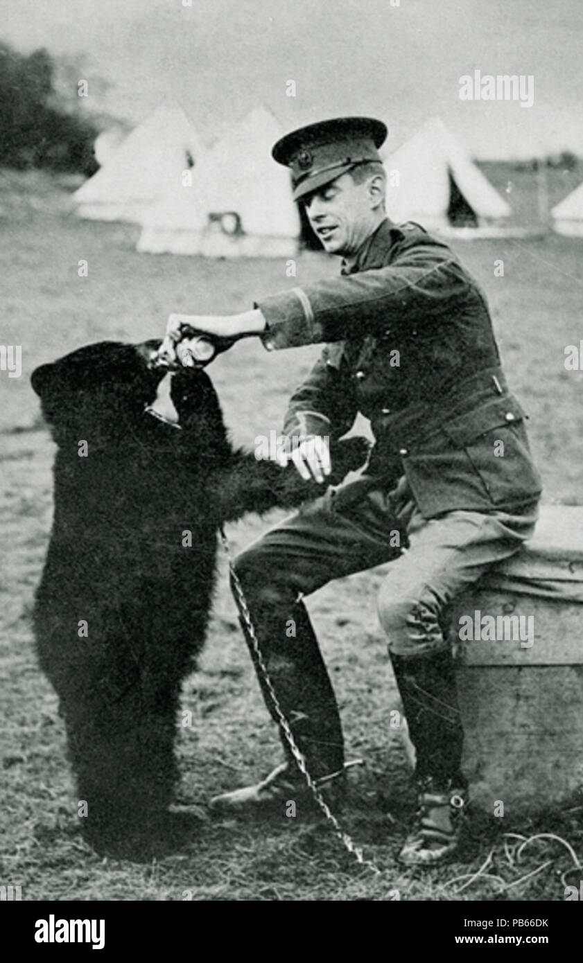 745 Harry Colebourne e Winnie Foto Stock