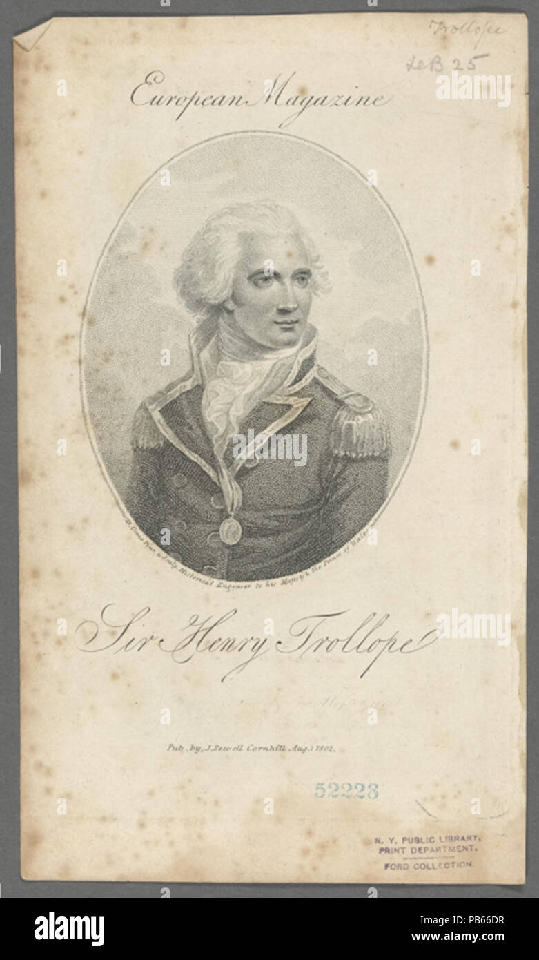 1540 Sir Henry Trollope Foto Stock