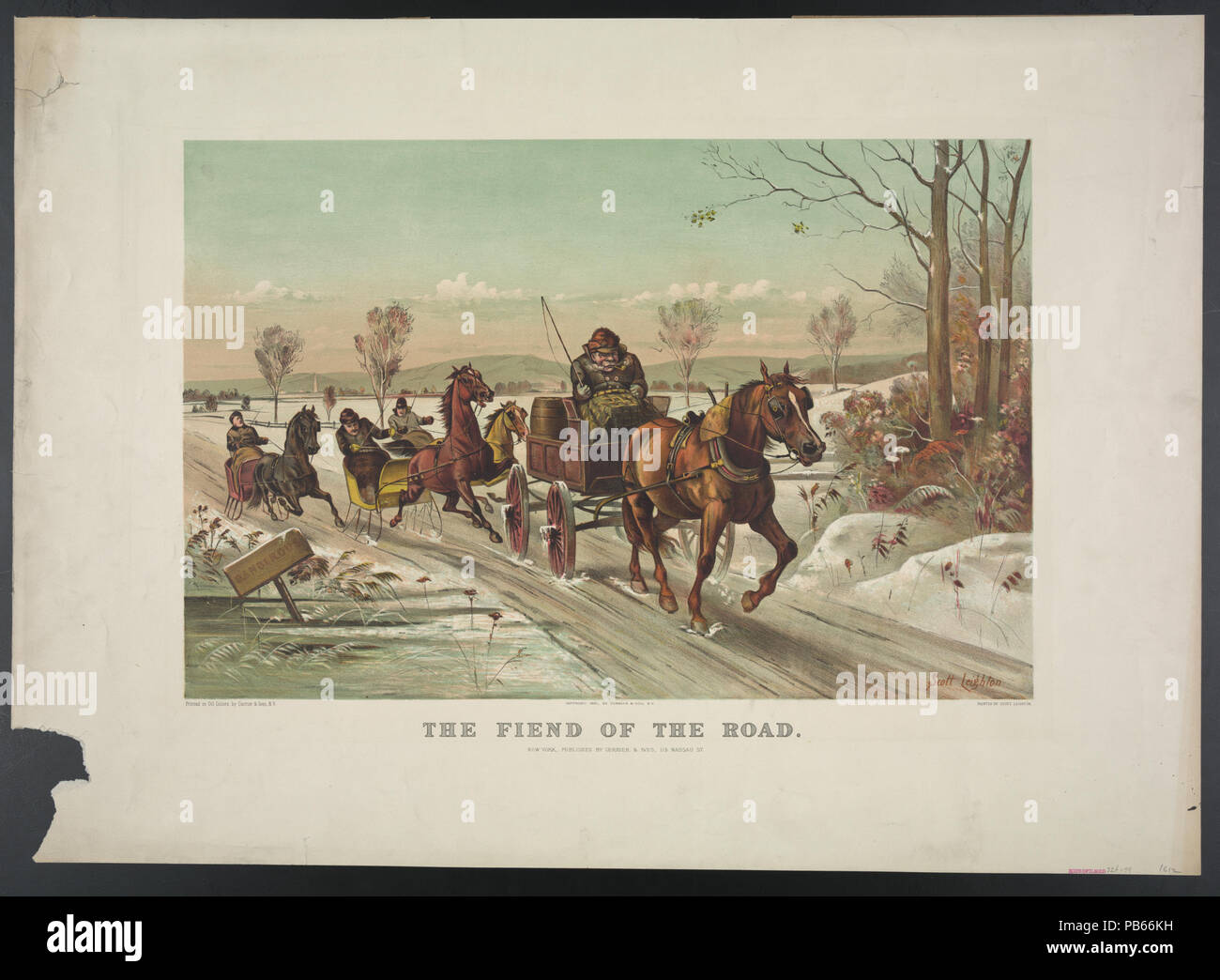 1634 Il fiend della strada LCCN2001699095 Foto Stock