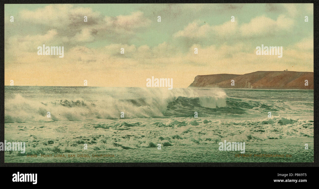 . Point Loma, San Diego, California. Tra il 1898 e il 1905 1208 Point Loma, San Diego, California-LCCN2008678112 Foto Stock
