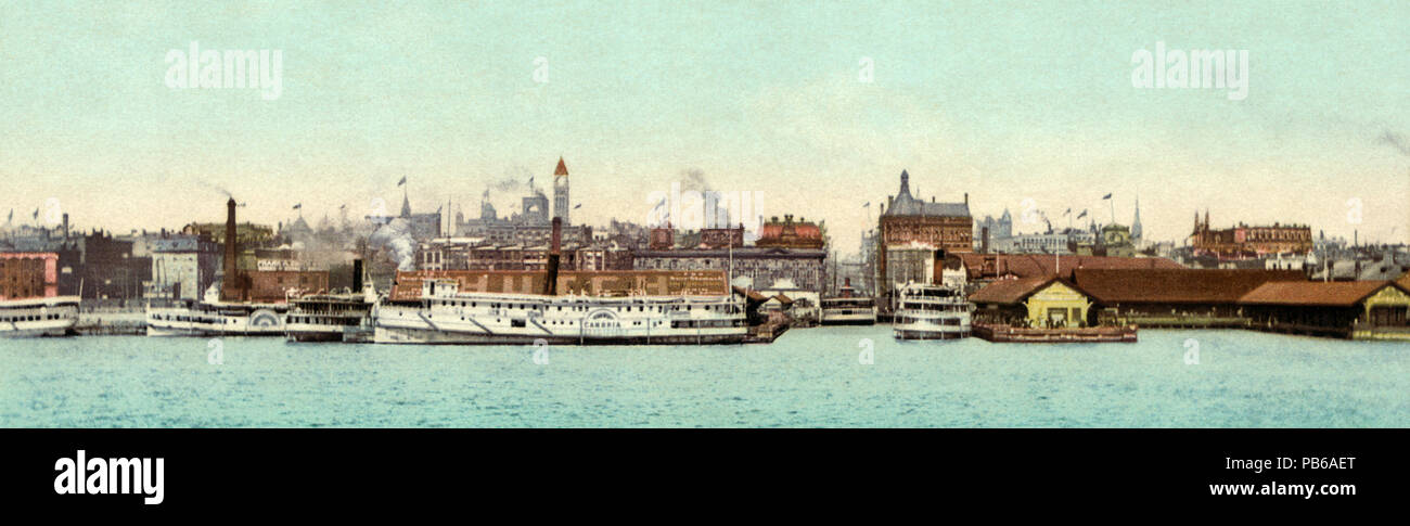 1757 Toronto 1901b Foto Stock