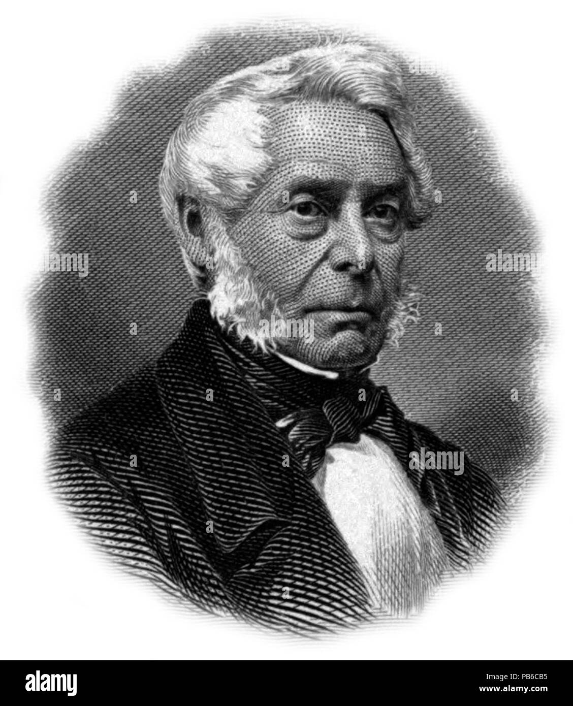 1857 William Hamilton Merritt (incisione) Foto Stock