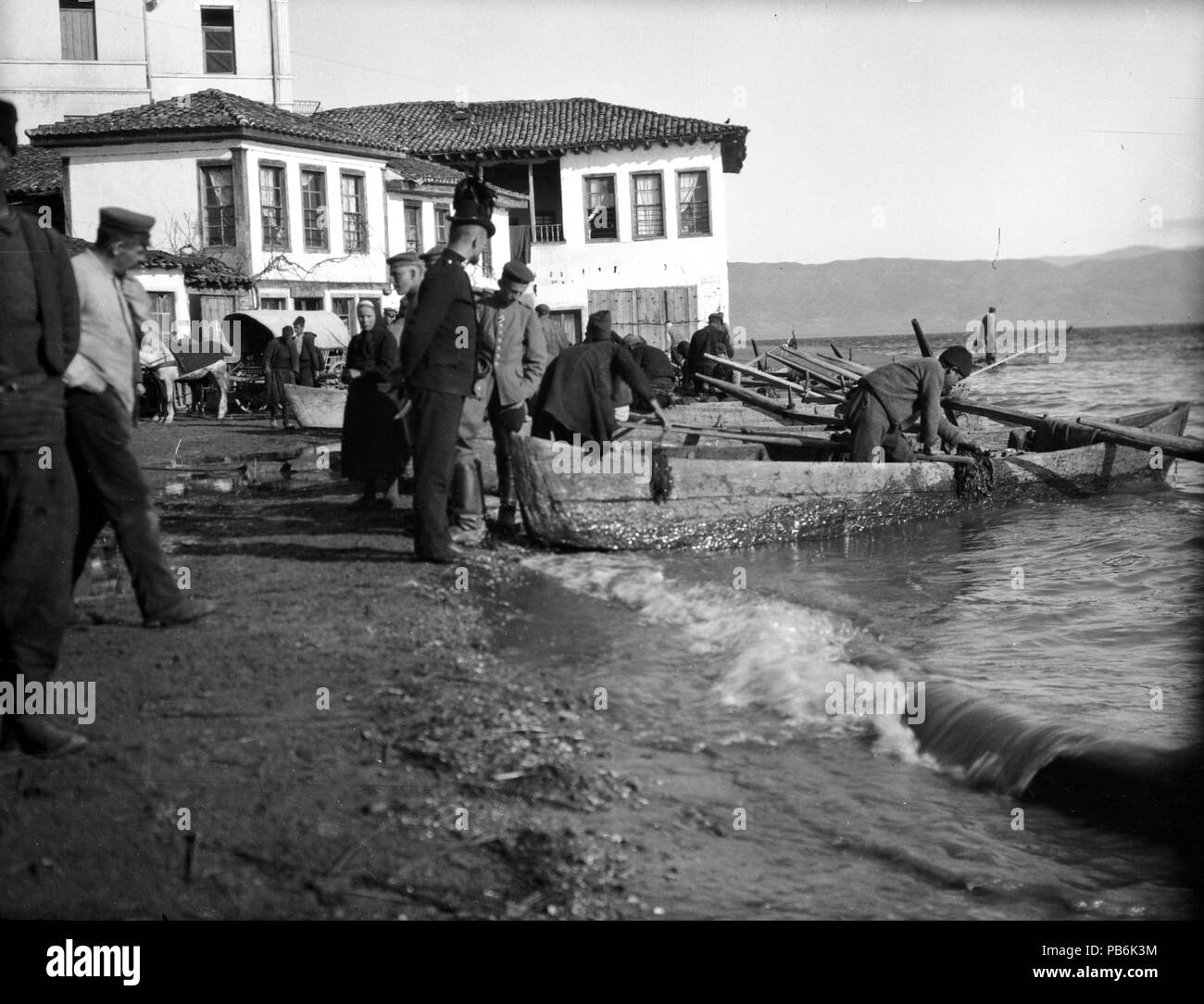 1254 Repubblica di Macedonia, Ohridszko Ezero Fortepan 59296 Foto Stock
