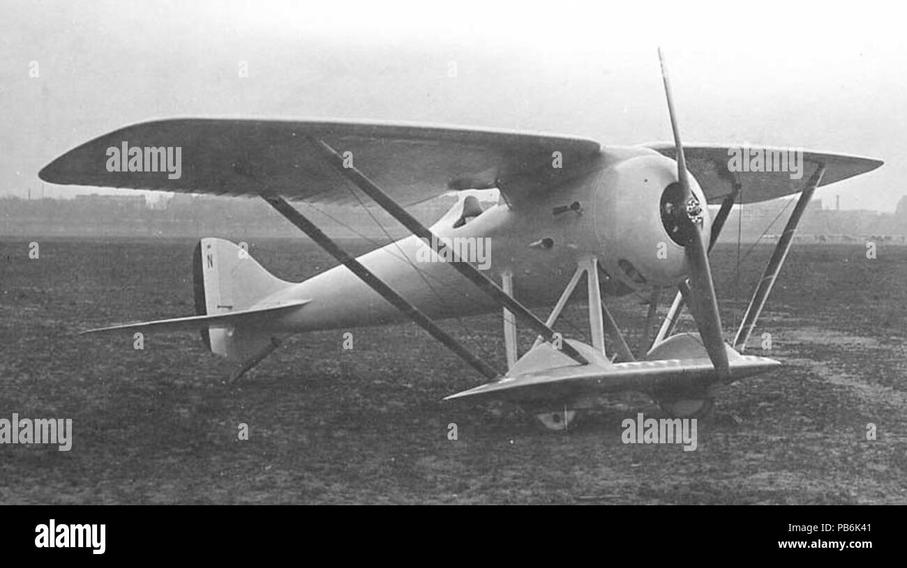 1101 Nieuport 31 WW1 fighter parte anteriore Foto Stock