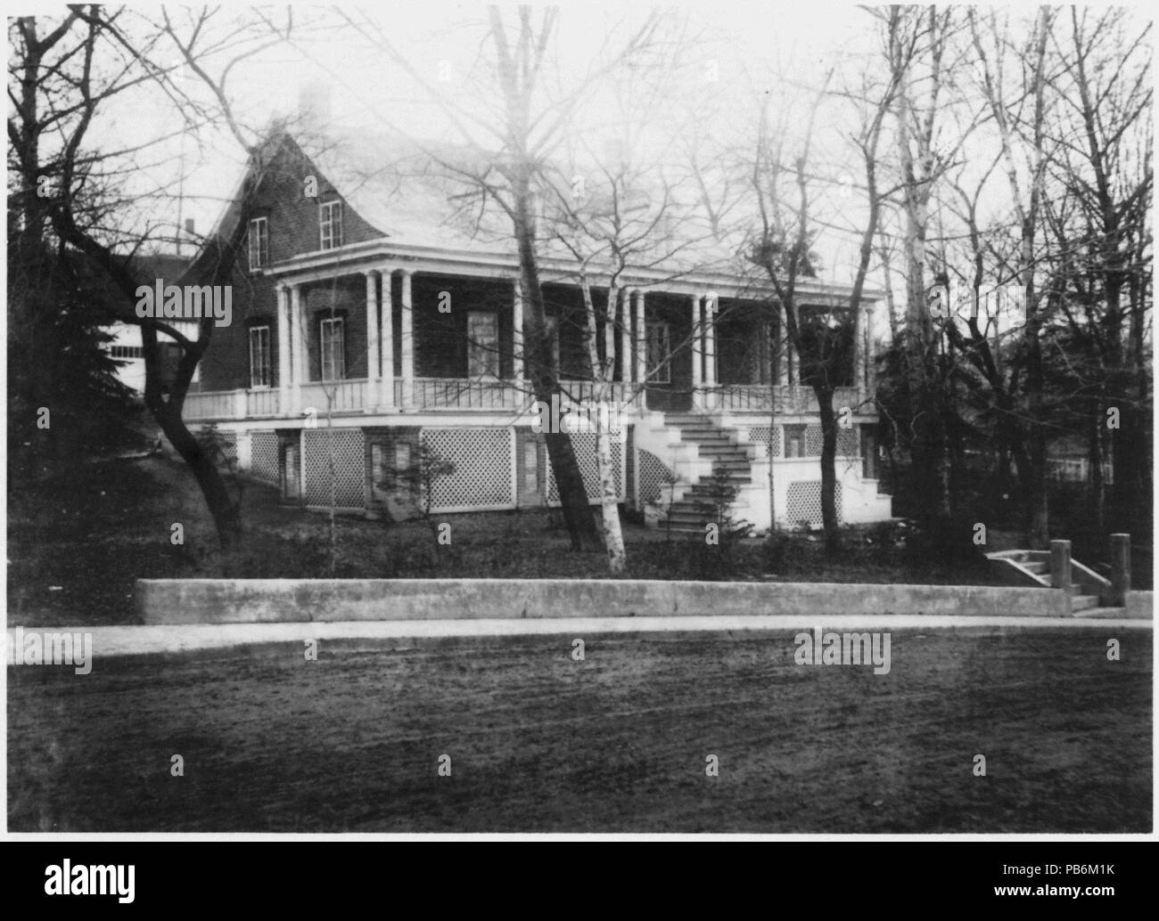 878 La maison Bosse, dans la cote du meme nom, vers 1920 Foto Stock