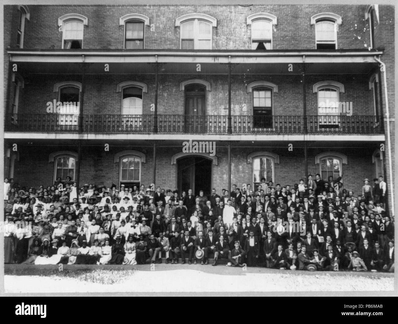 1580 studenti a Berea College, Berea, Kentucky LCCN2001705877 Foto Stock