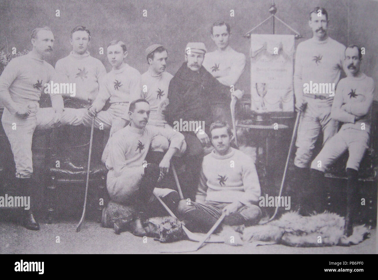 1144 OttawaHockeyClub1891 Foto Stock