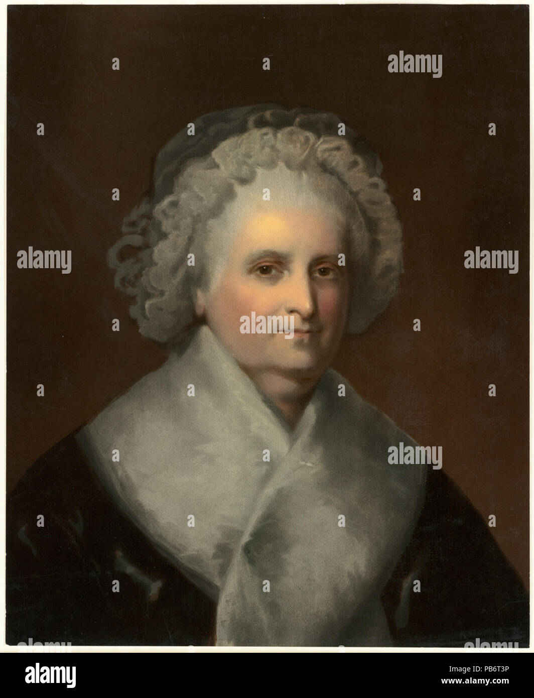 1001 Martha Washington (Boston Public Library) Foto Stock