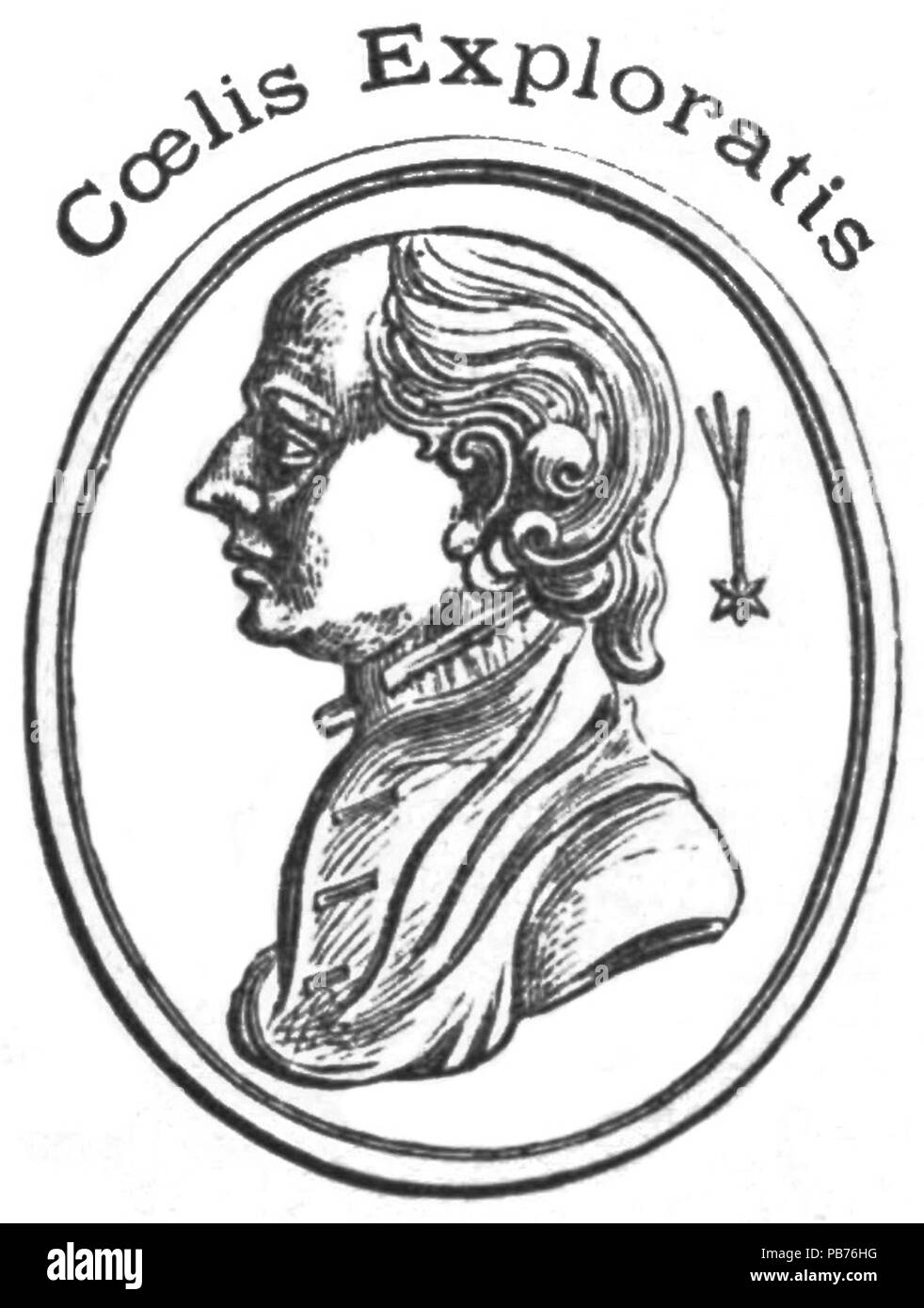 1540 Sir William Herschel, la sua vita e le sue opere (1881), titolo illustrativo Foto Stock