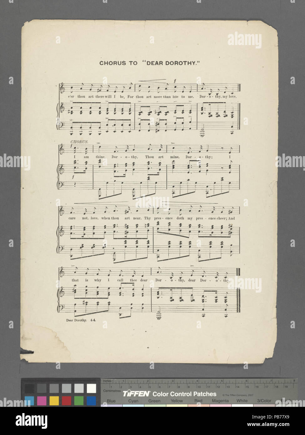 780 non voglio giocare nel vostro cantiere (NYPL ADE-454185-1703852) Foto Stock