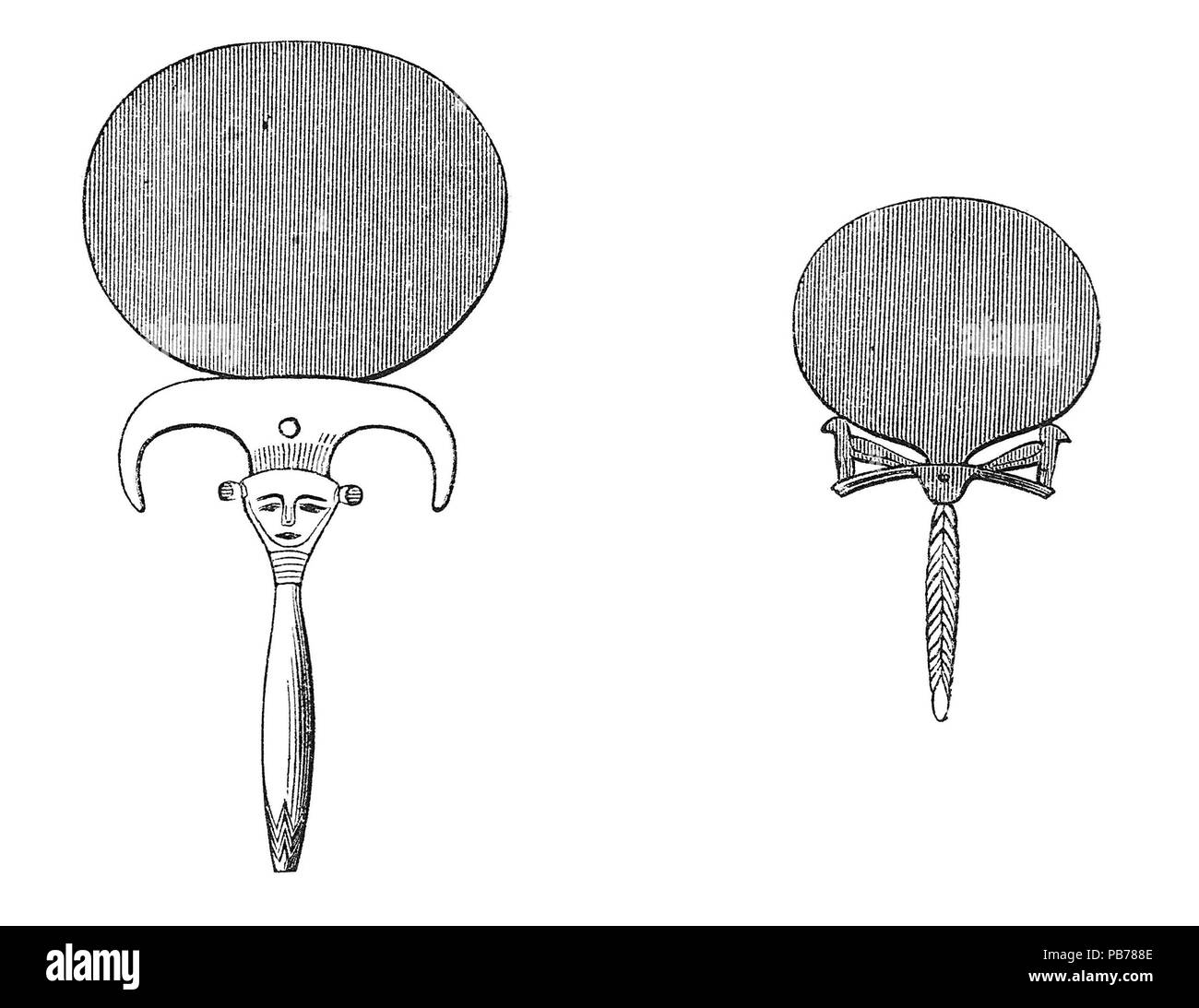 792 Illustrerad Verldshistoria banda i malati 010 Foto Stock