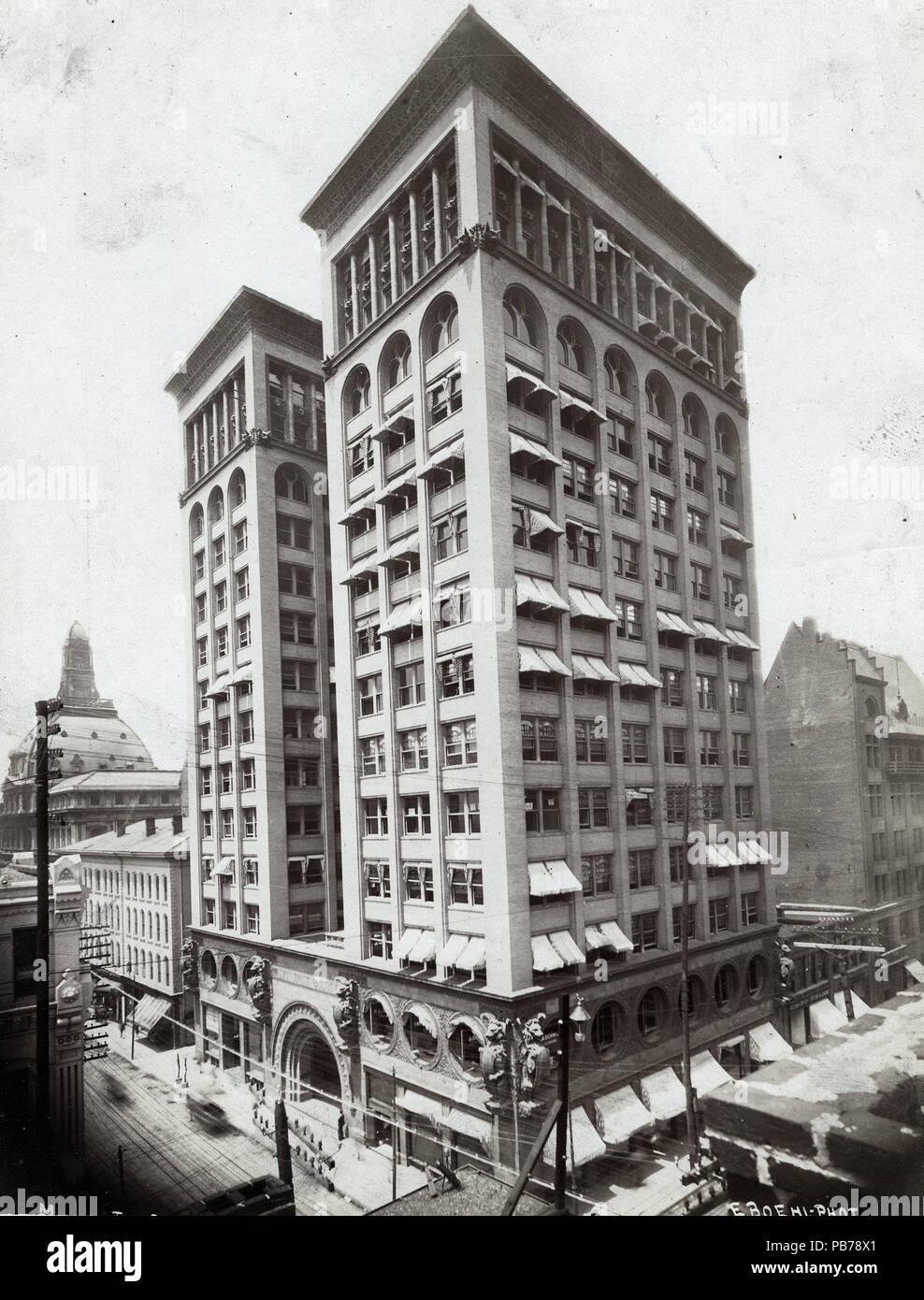1790 Unione Trust Company edificio. 705 Olive Street Foto Stock