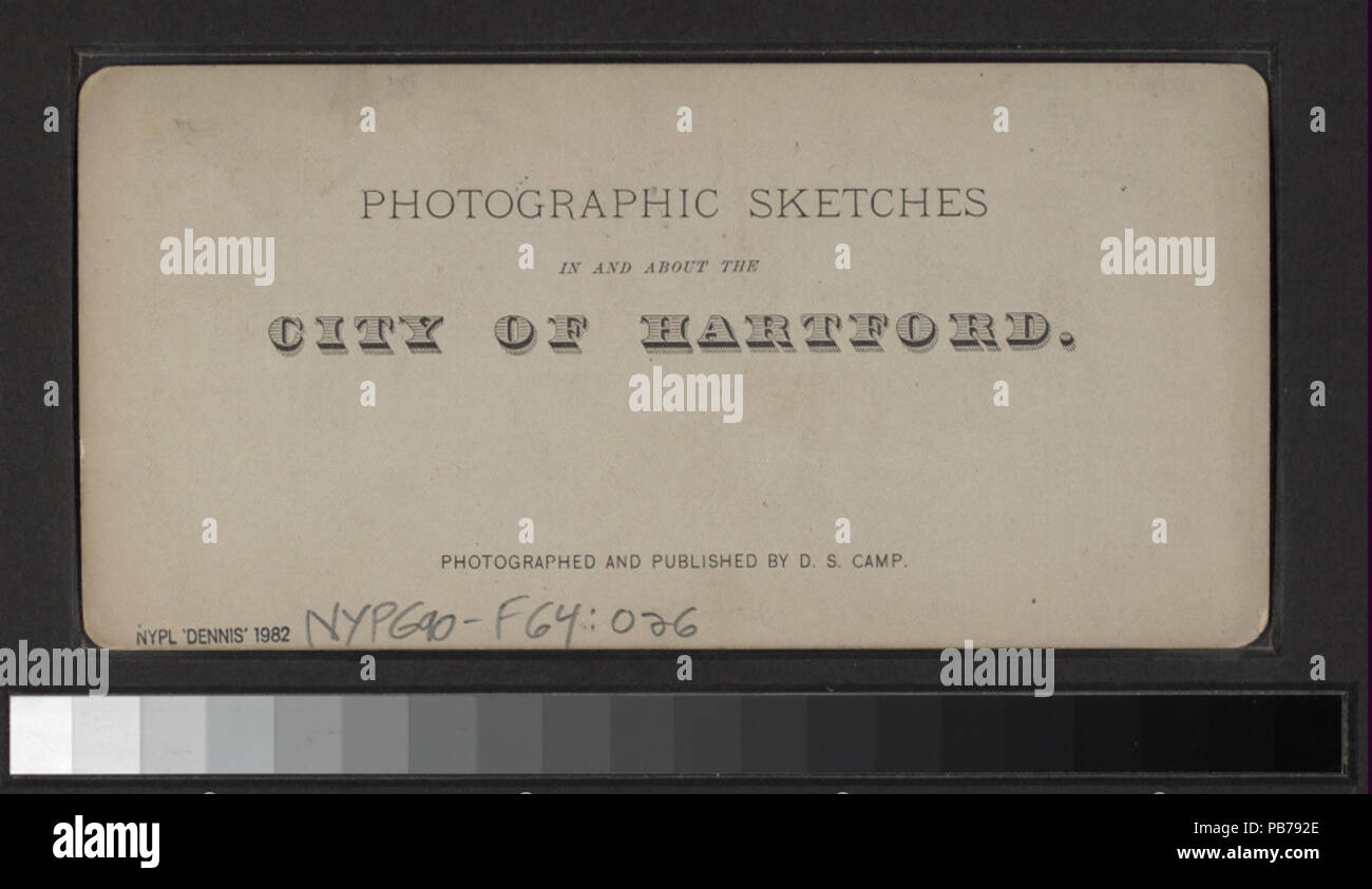 1810 visualizza una struttura ad albero abbattuto (NYPL B11707672-G90F064 026 - B) Foto Stock