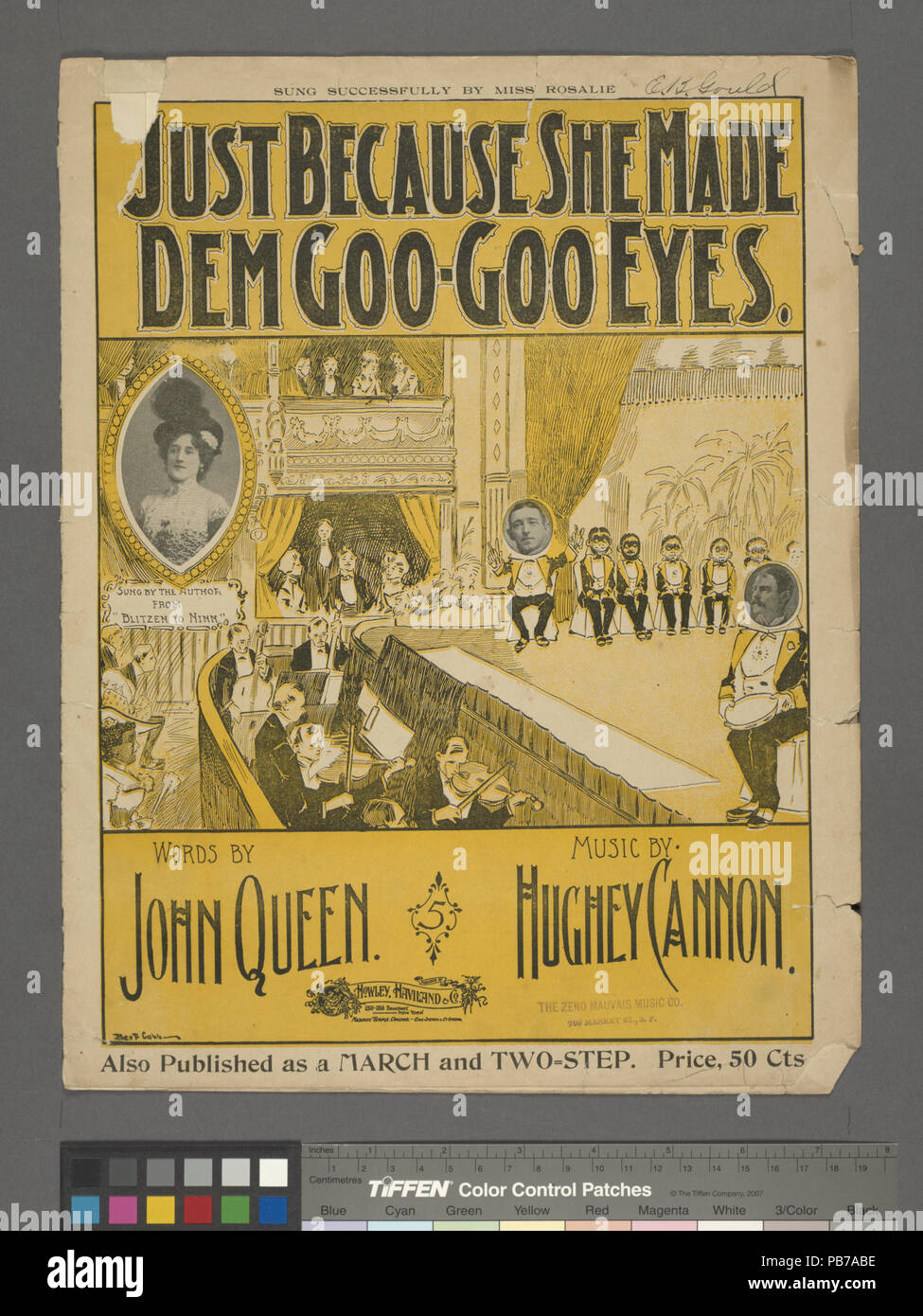 849 solo perché lei ha fatto dem-Goo Goo occhi (NYPL ADE-609224-1256987) Foto Stock