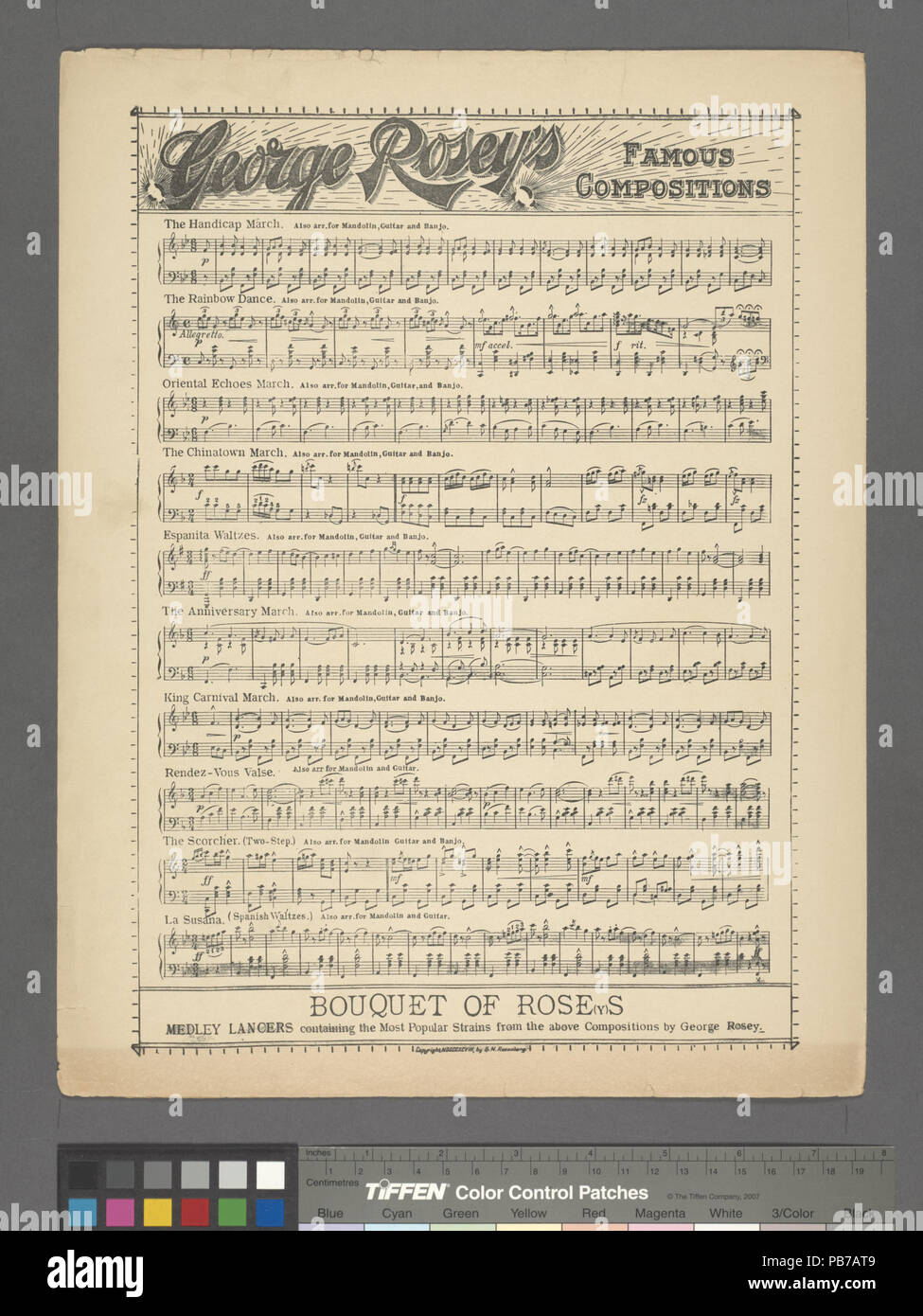 1313 ella fu allevato in old Kentucky (NYPL ADE-610194-1815102) Foto Stock