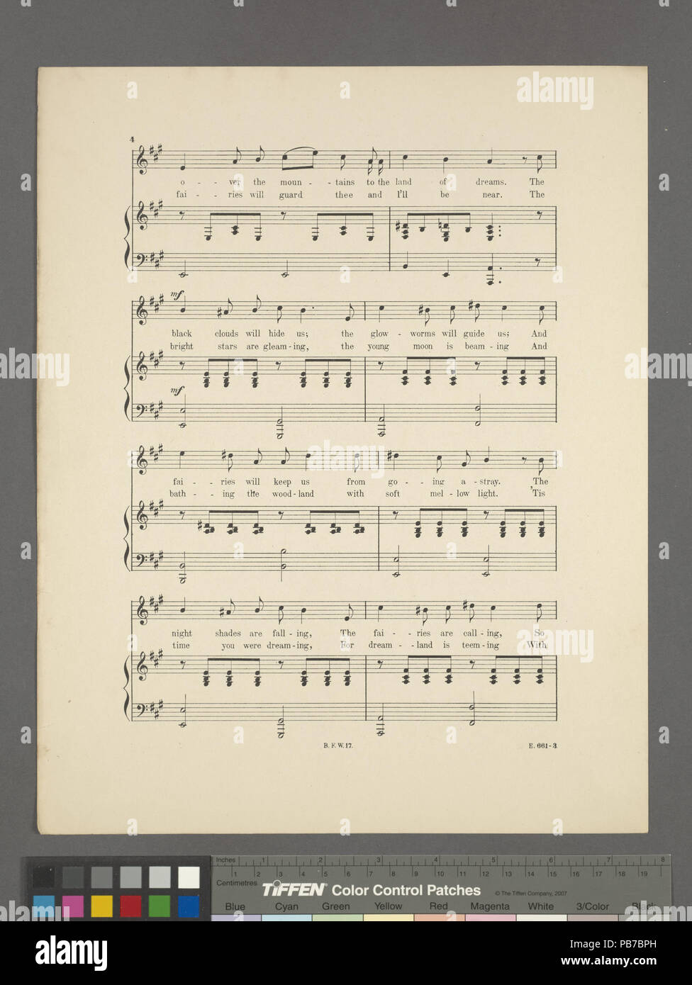 1627 L' darkies culla song (NYPL ADE-449142-1690597) Foto Stock