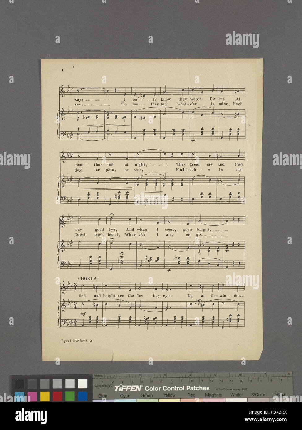 1632 Gli occhi che io amo le migliori (NYPL ADE-449158-1690790) Foto Stock