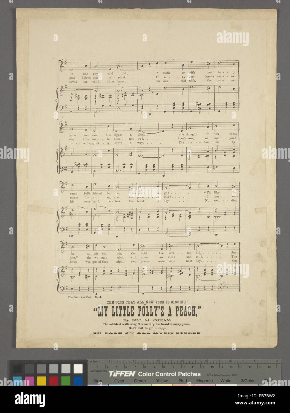 1633 Il matrimonio fatale (NYPL ADE-449164-1690826) Foto Stock