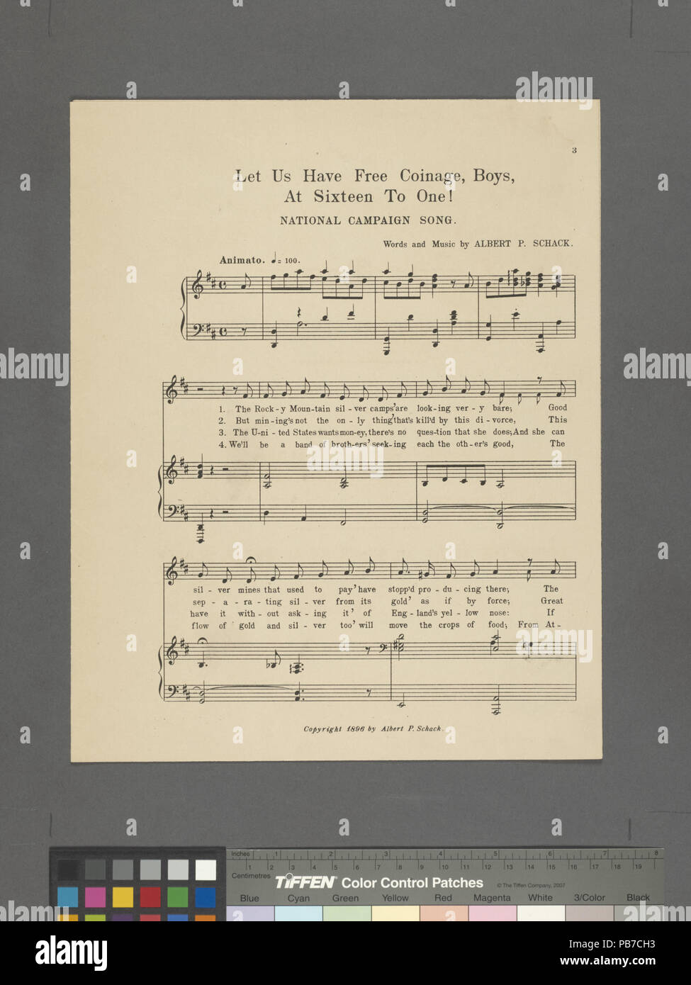 899 fateci avere libero monetazione, ragazzi a sedici anni a uno (NYPL ADE-464184-1708502) Foto Stock