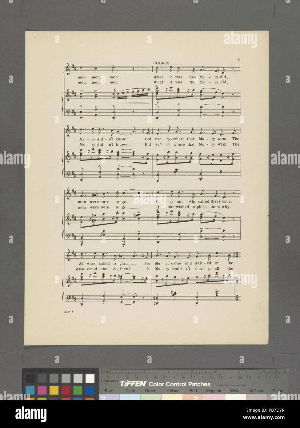 1004 Maria era una cameriera (NYPL ADE-608595-1994062) Foto Stock