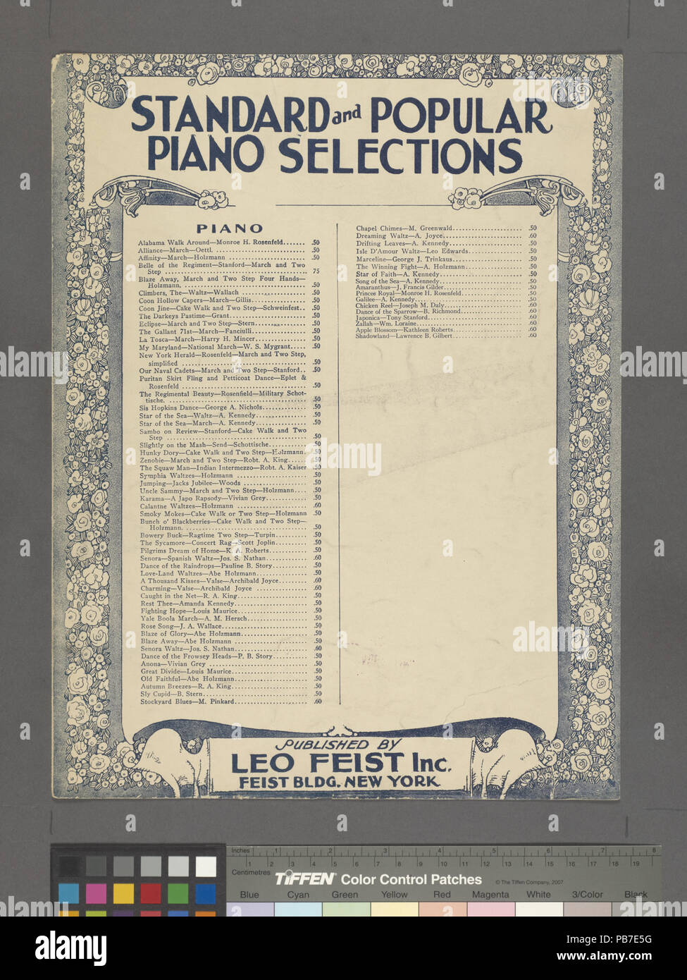 1821 violette (NYPL ADE-609529-1256647) Foto Stock