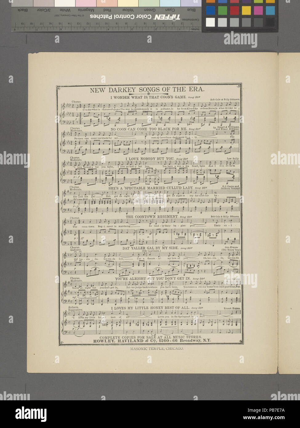 1845 Che cosa è l'uso di hangin' rotonda quando lei aint ha ottenuto il prezzo (NYPL ADE-609543-1998658) Foto Stock