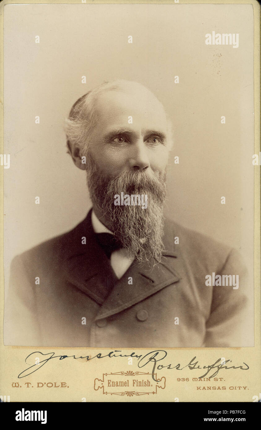 1272 Ross Guffin, capitano, 52nd Indiana Fanteria (unione) Foto Stock