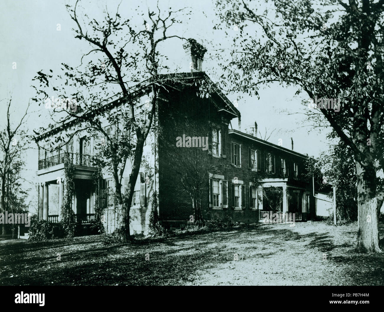 1010 McCausland residence in Lexington, MO utilizzato come ospedale durante la guerra civile Foto Stock