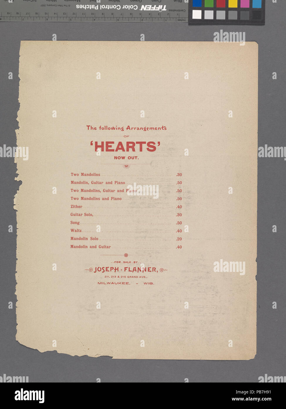 1704 La storia è sempre la stessa (NYPL ADE-449032-1692751) Foto Stock