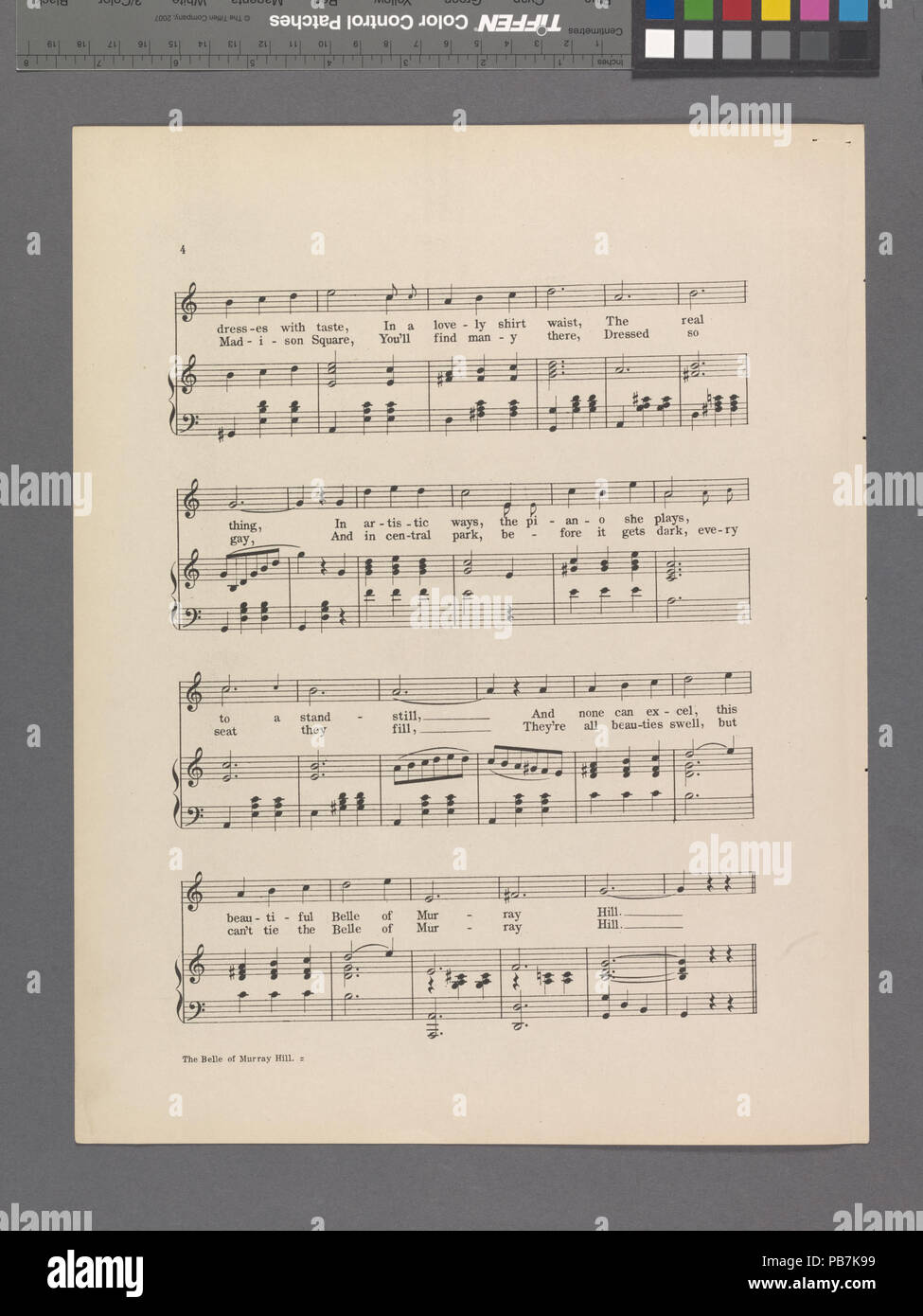 1615 La Belle di Murray Hill (NYPL ADE-608887-1955981) Foto Stock