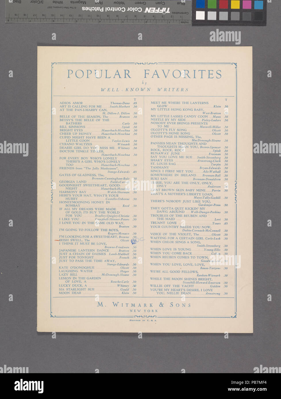 1646 il rigonfiamento irlandese (NYPL ADE-608682-1256329) Foto Stock