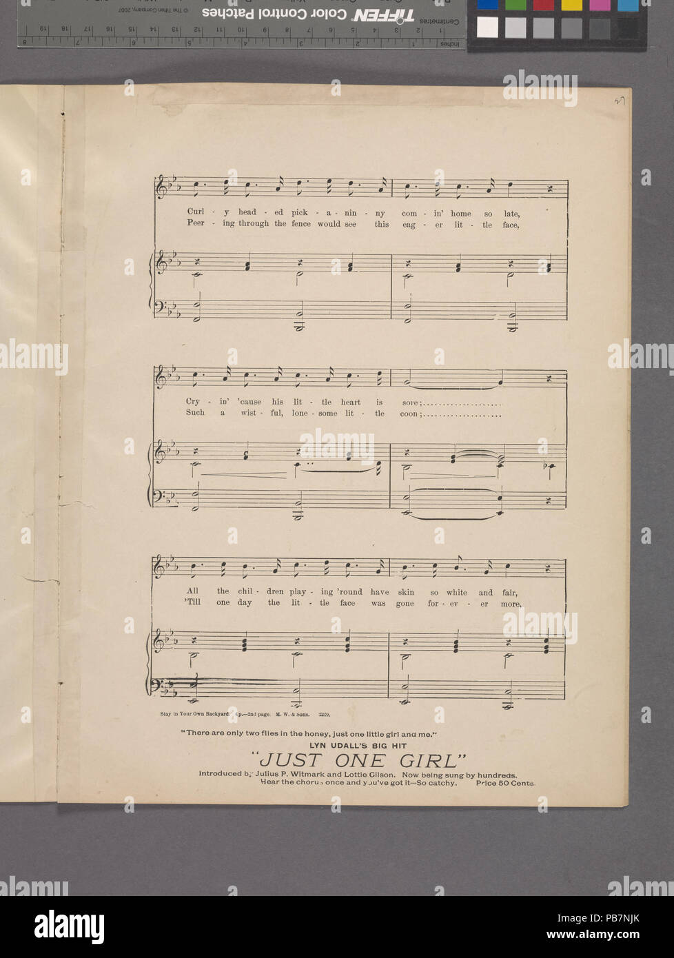 1571 Soggiorno nel vostro proprio cortile (NYPL ADE-609649-1997163) Foto Stock