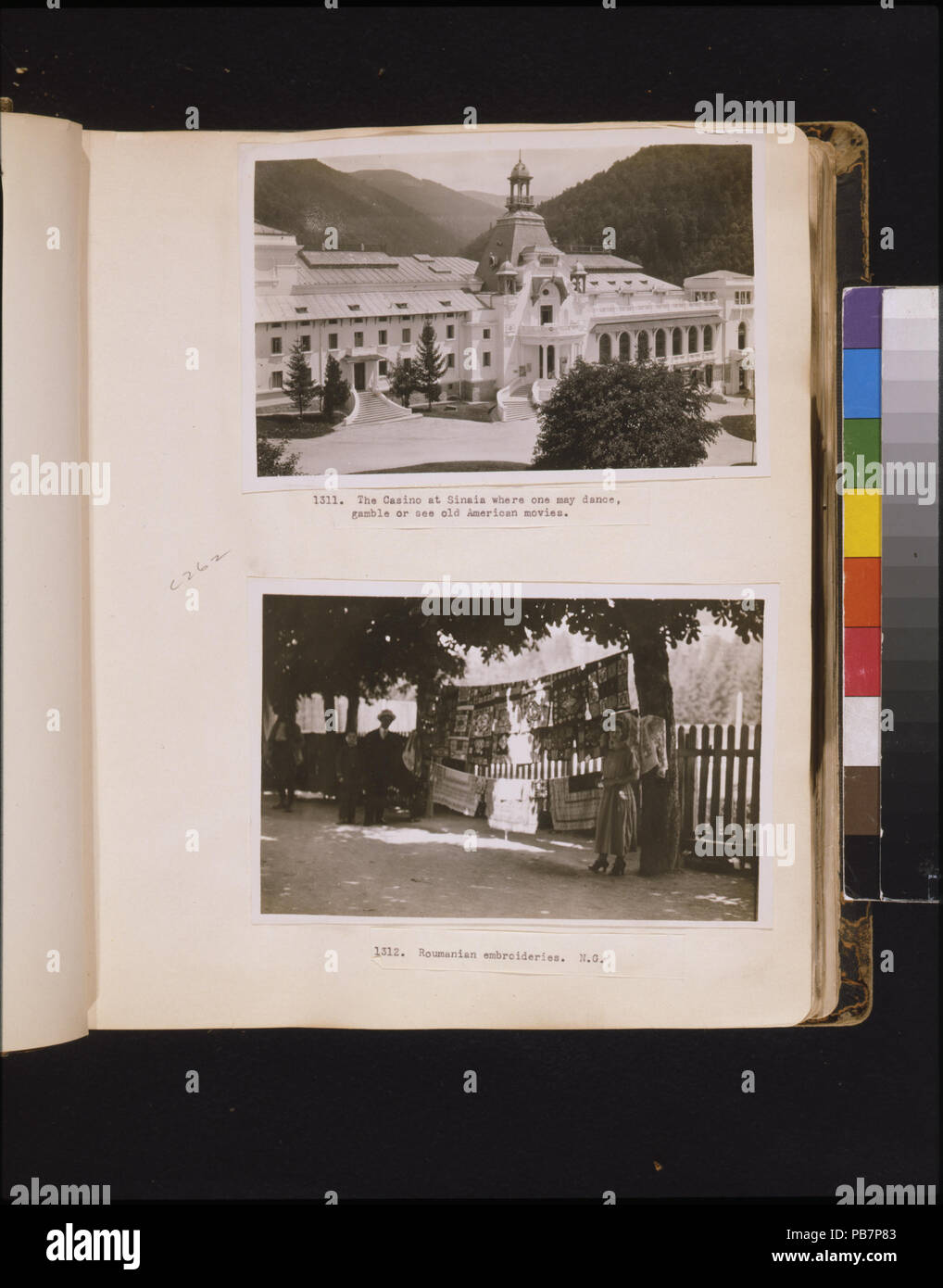 1620 Il casinò a Sinaia dove si può ballare, scommessa o vedere i vecchi film americani LCCN2011660169 Foto Stock