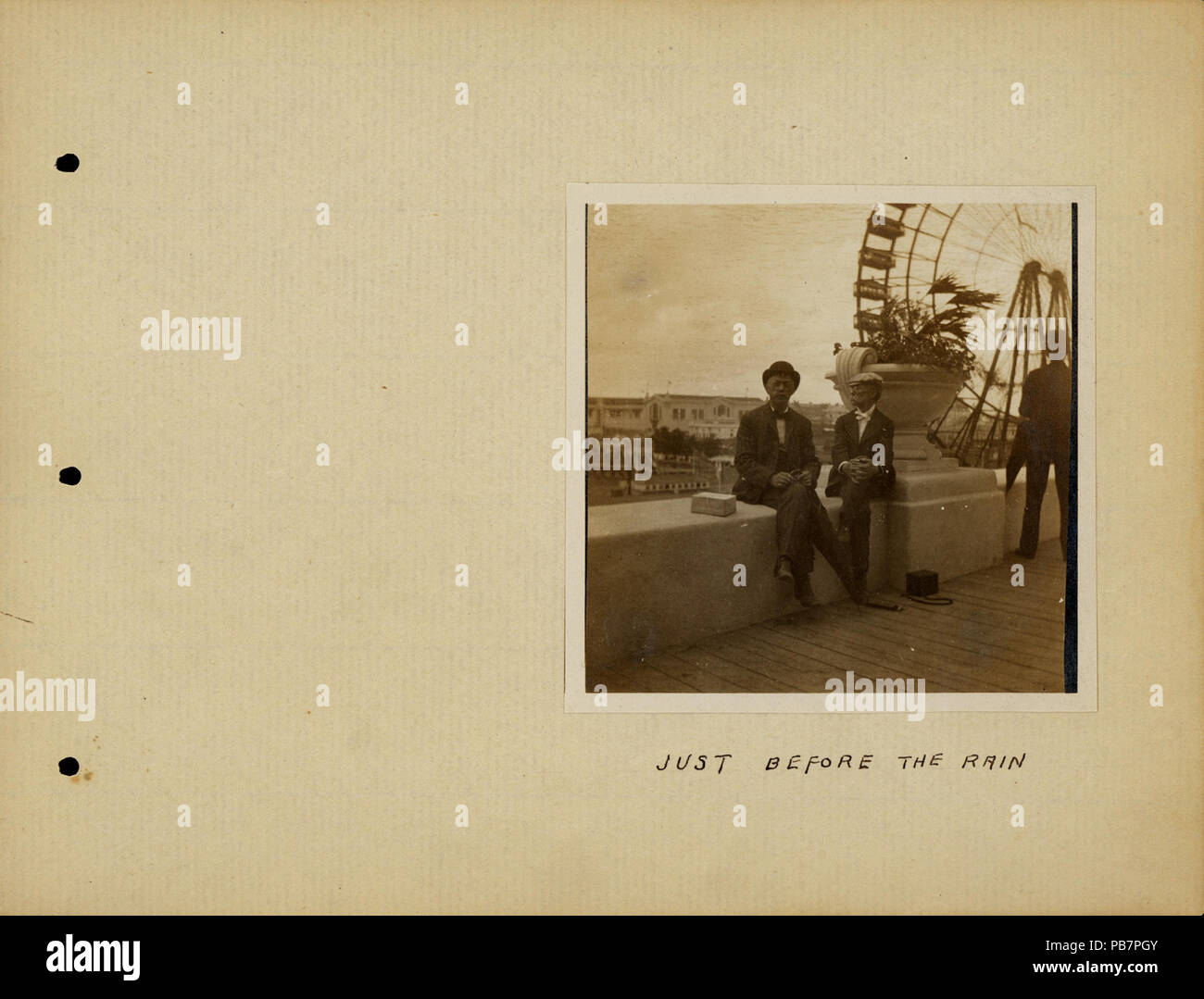 849 appena prima della pioggia - con fotografia Foto Stock