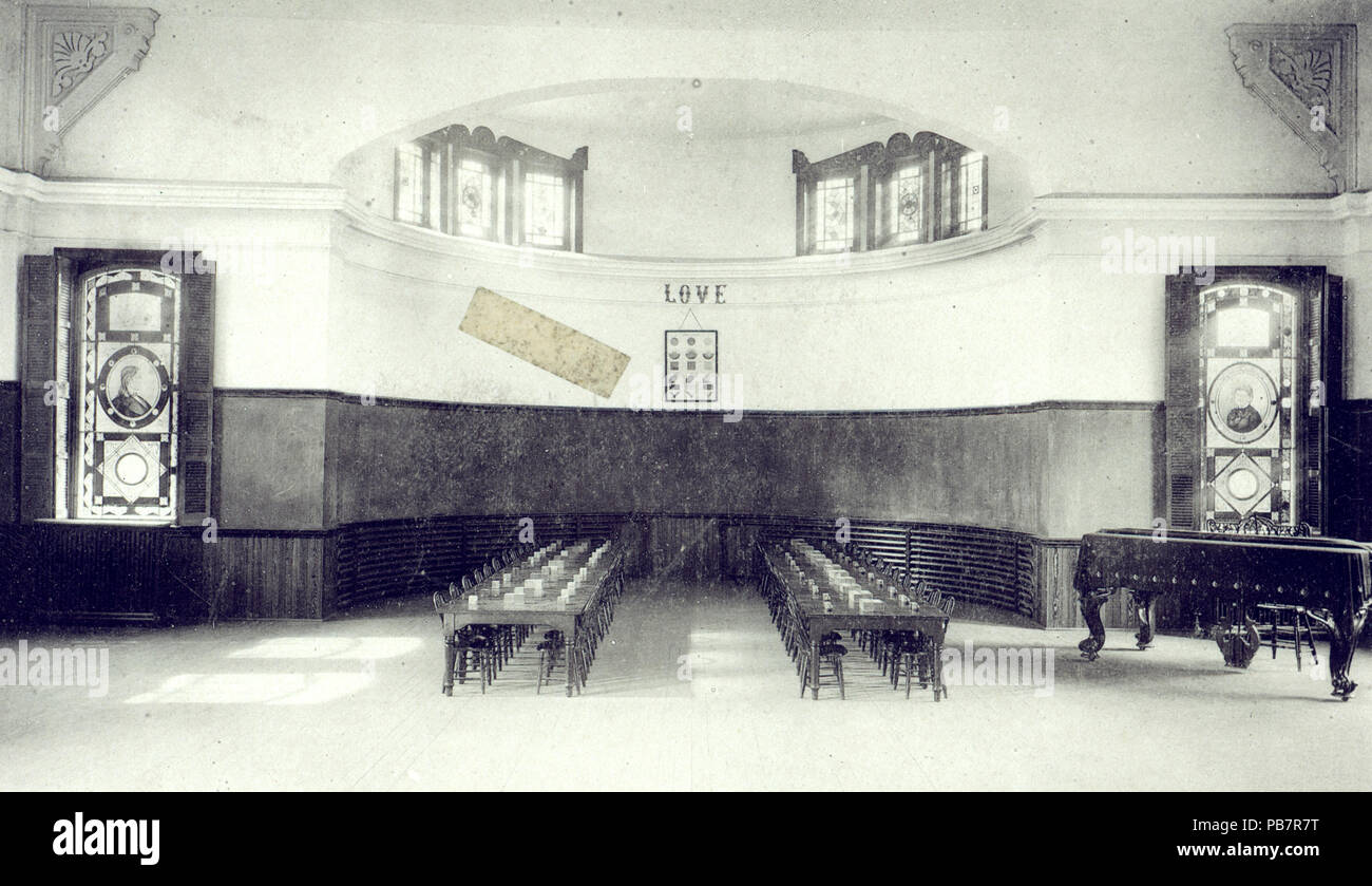 1314 Shepard kindergarten interno. Capitale Avenue vicino a Miami Street Foto Stock