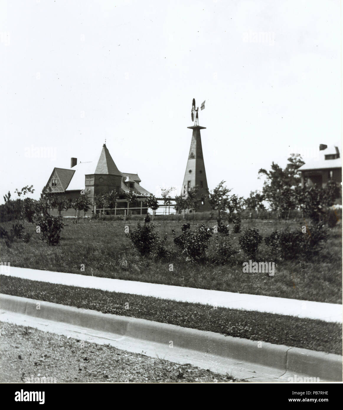 1117 Lato nord di Longfellow Boulevard Foto Stock